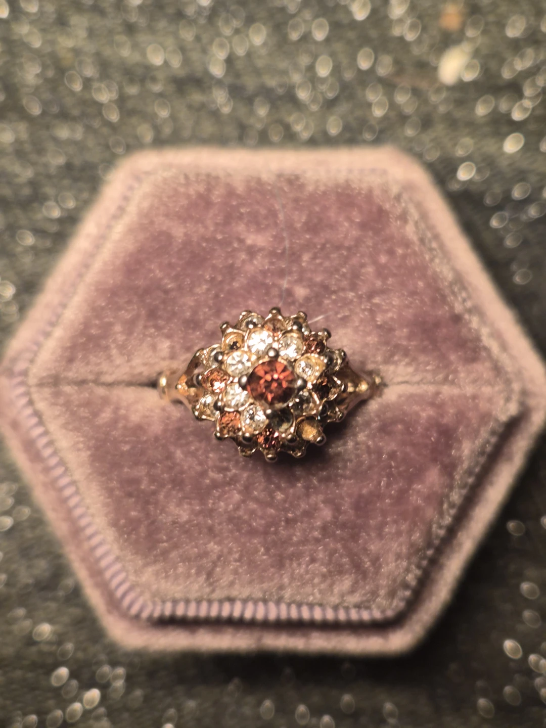 Costume 18K marked ring - photo 4