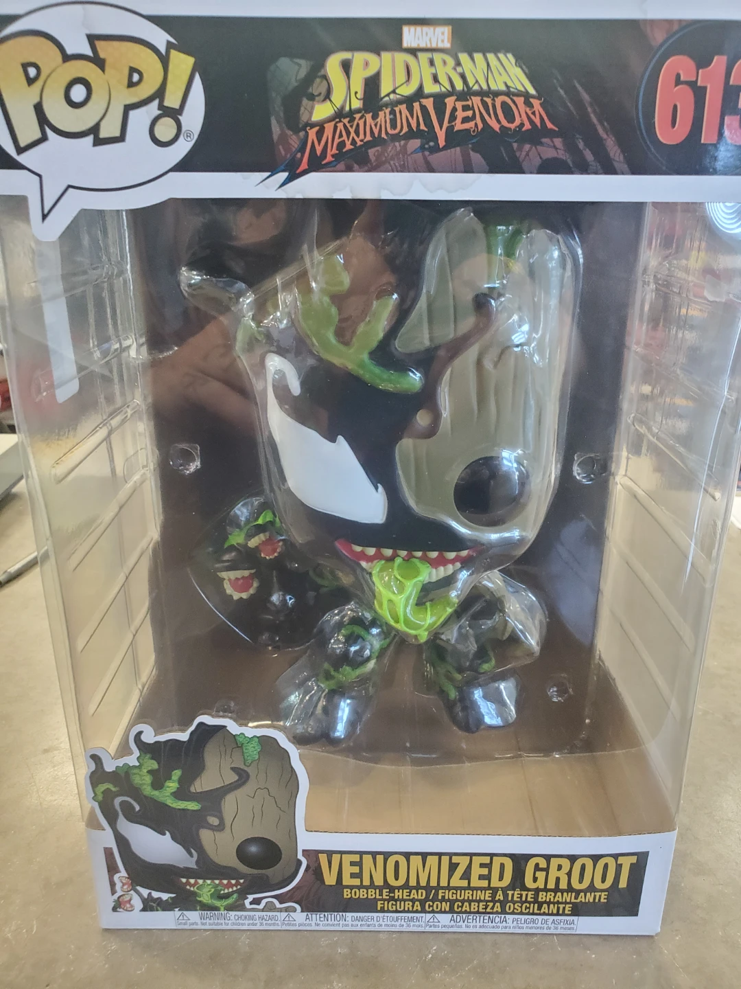 Funko Pop! Marvel Spider-Man Maximum Venom Venomized Groot #613