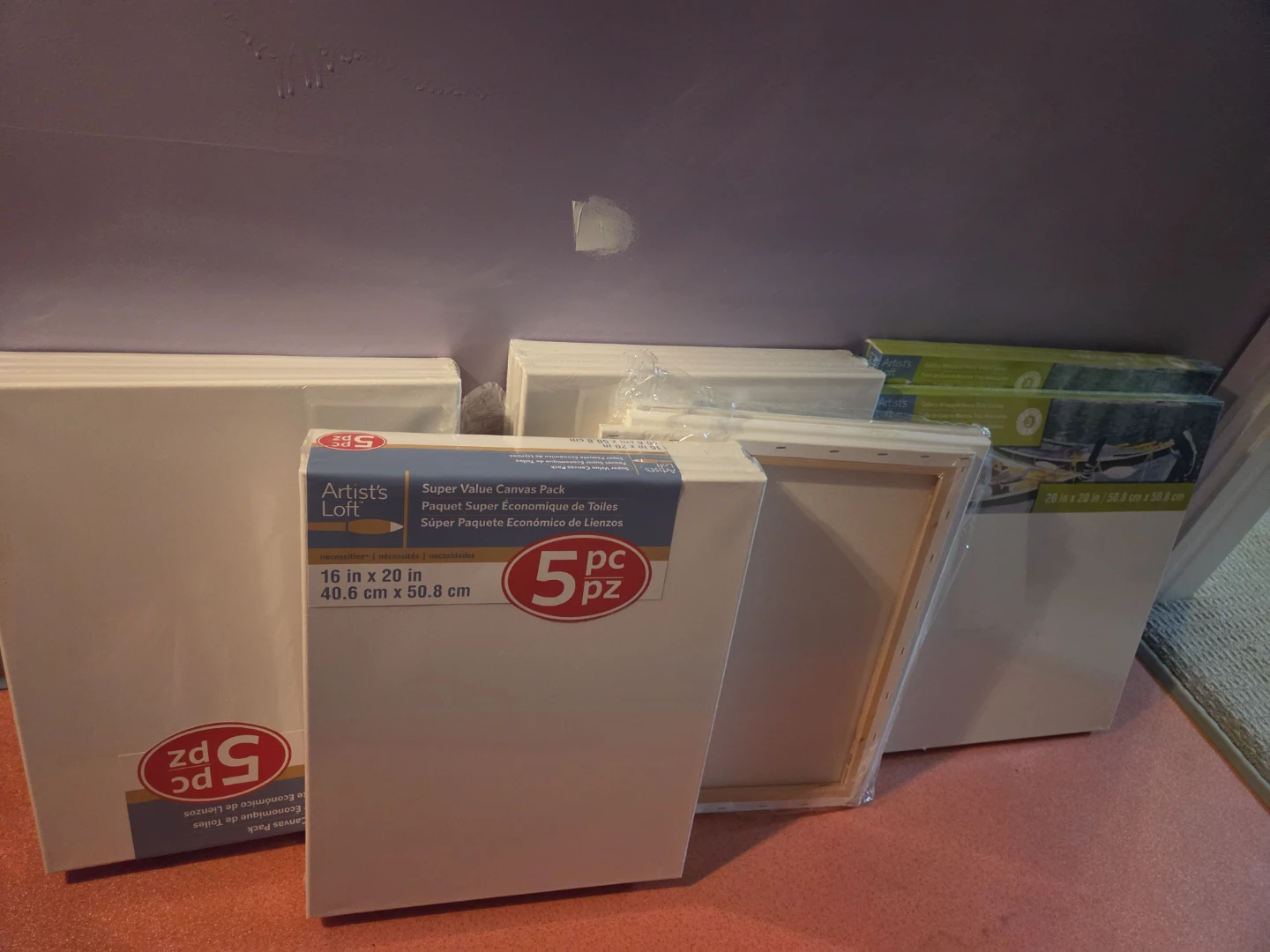 Painting Canvases (20 total - selling together)