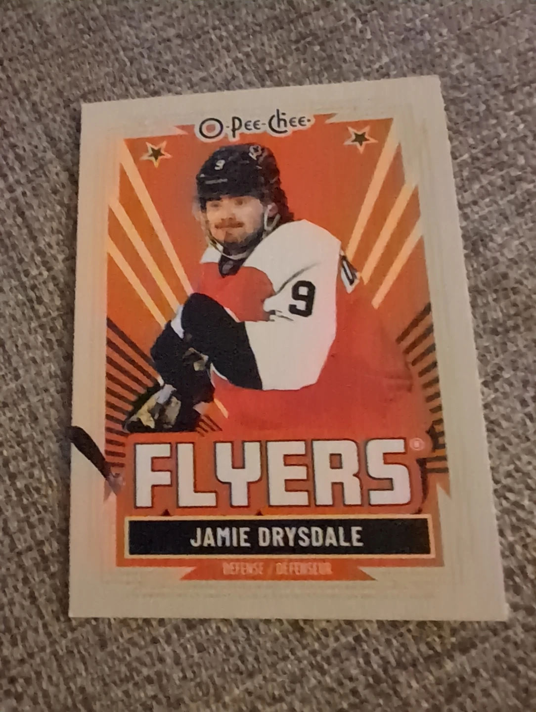 O-Pee-Chee Jamie Drysdale Flyers Hockey Card