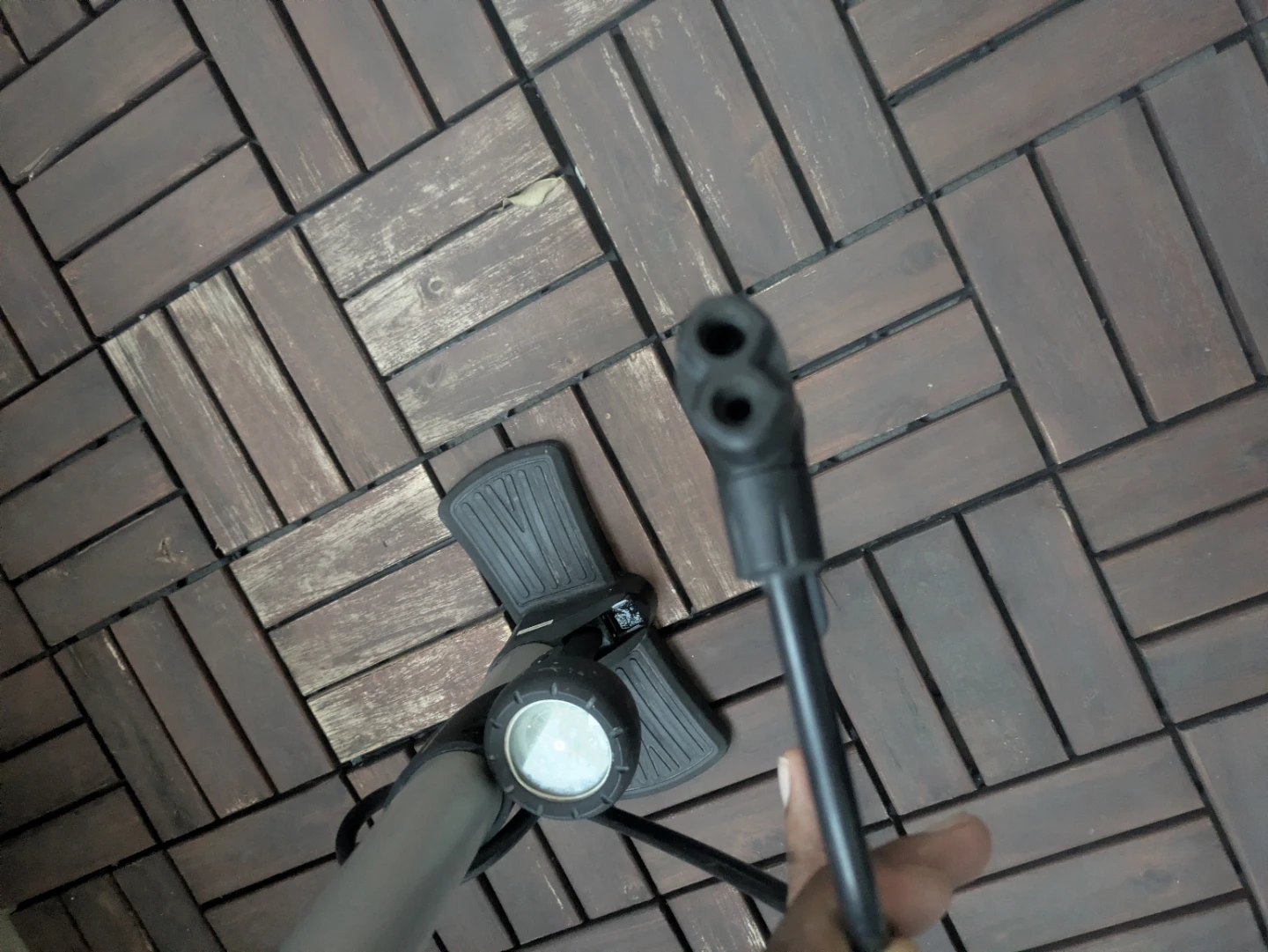 CCM Floor Bike Pump with Gauge - photo 3
