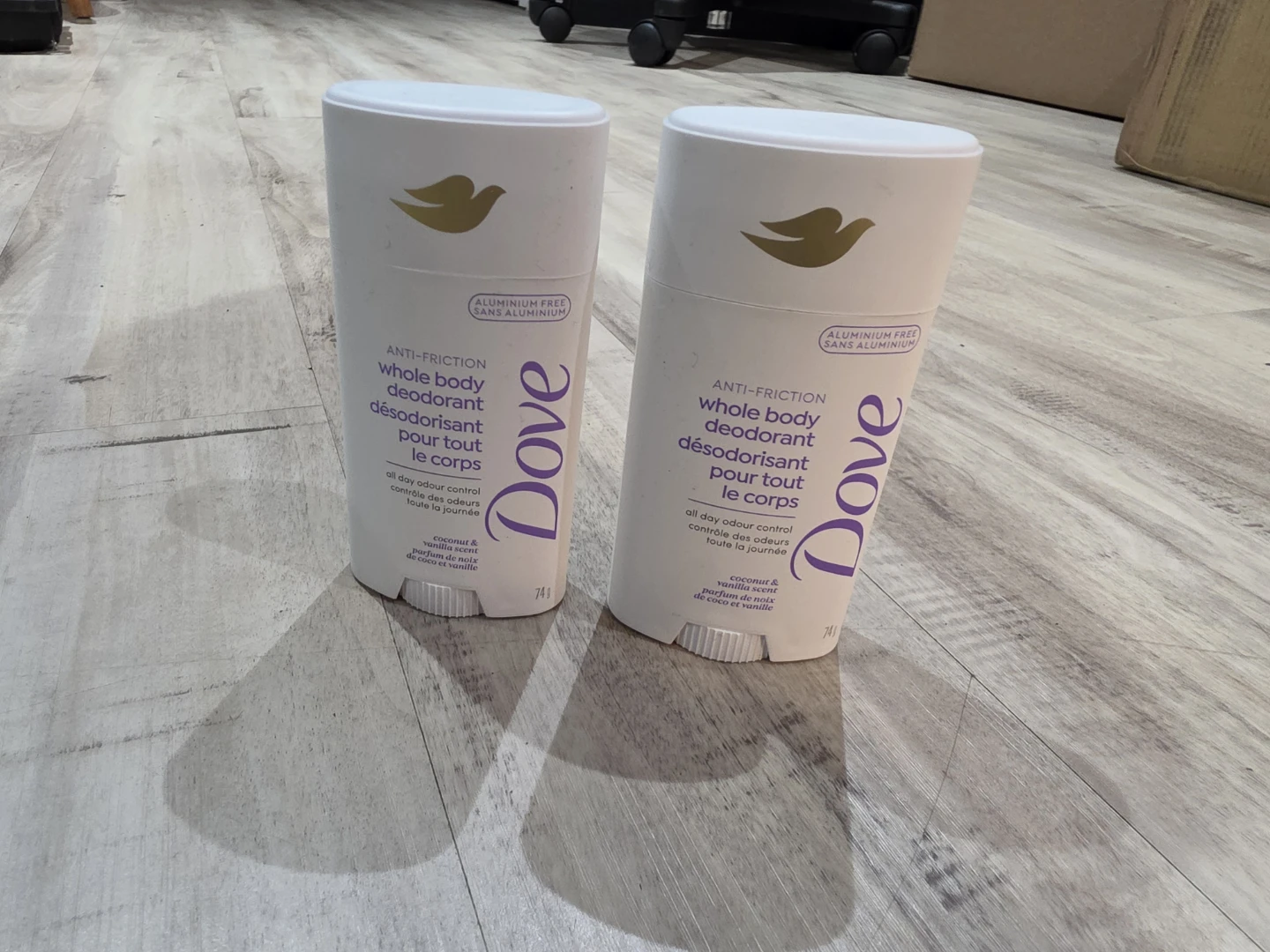 Dove Anti-Friction Whole Body Deodorant .