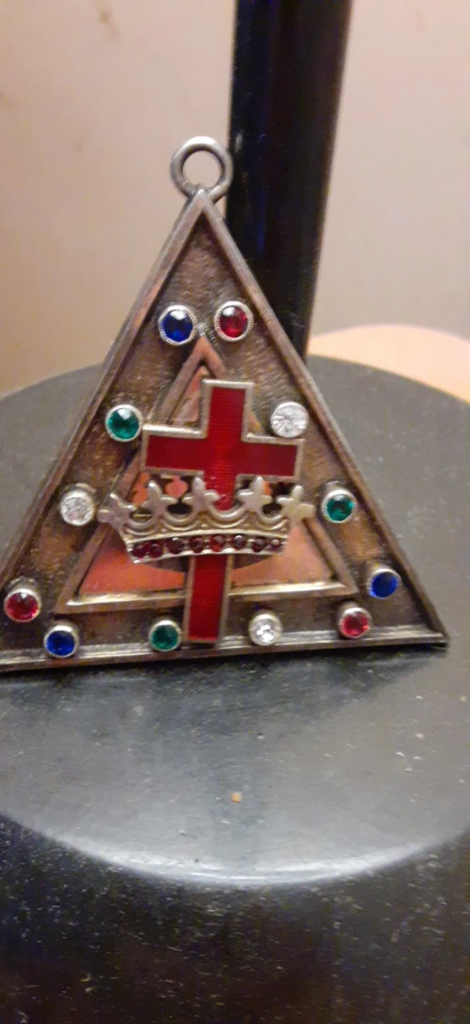 Vintage Masonic Jewel Pendant - photo 2