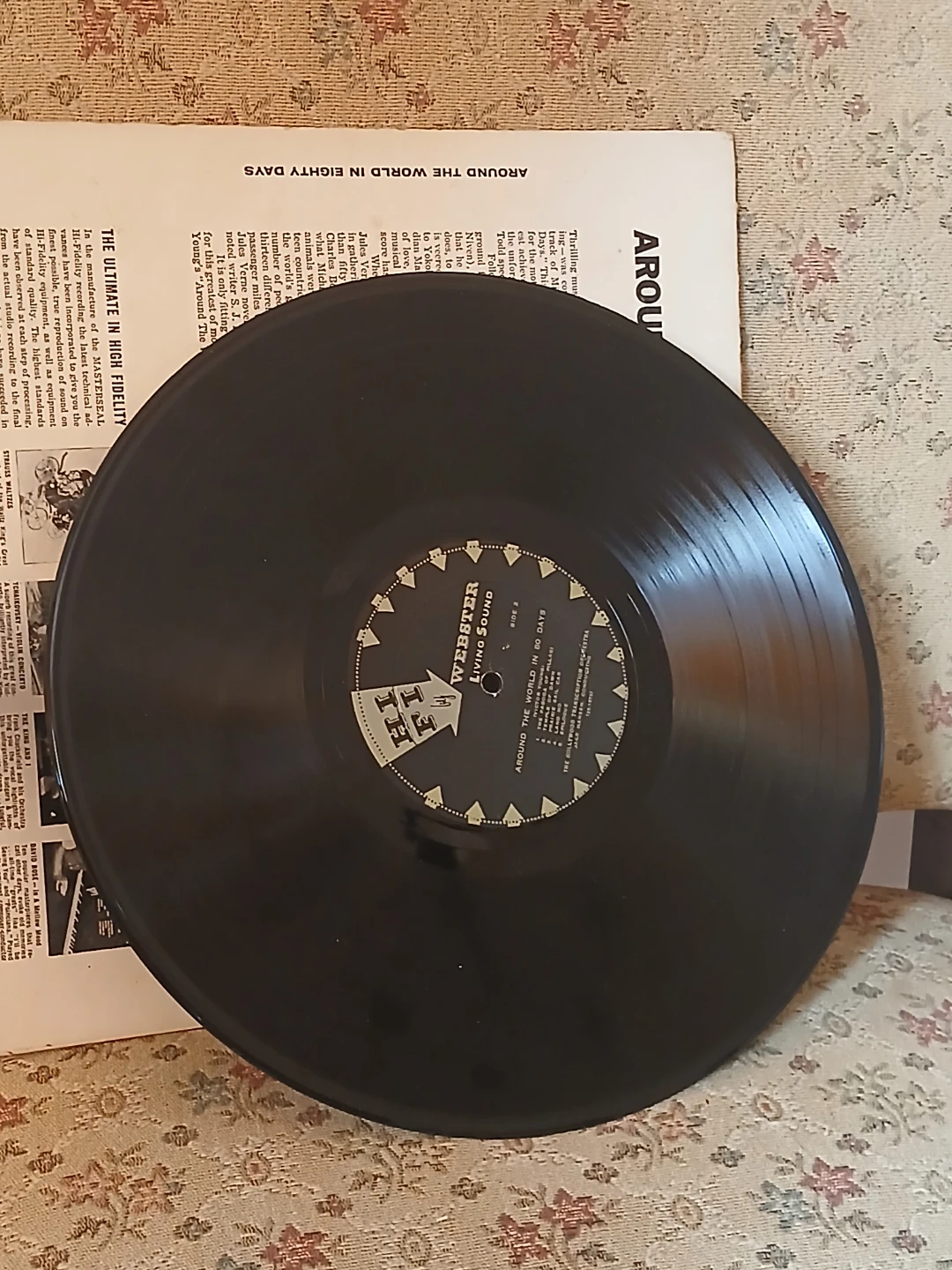 Around the World in 80 Days Soundtrack Vinyl Record - photo 3