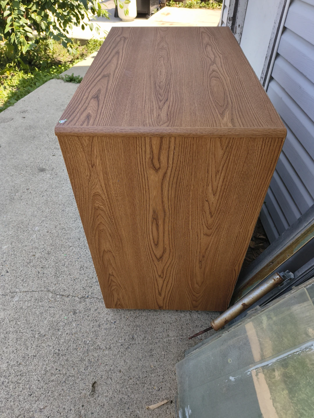 Wooden Computer Desk with Pull-Out Keyboard Tray - photo 4