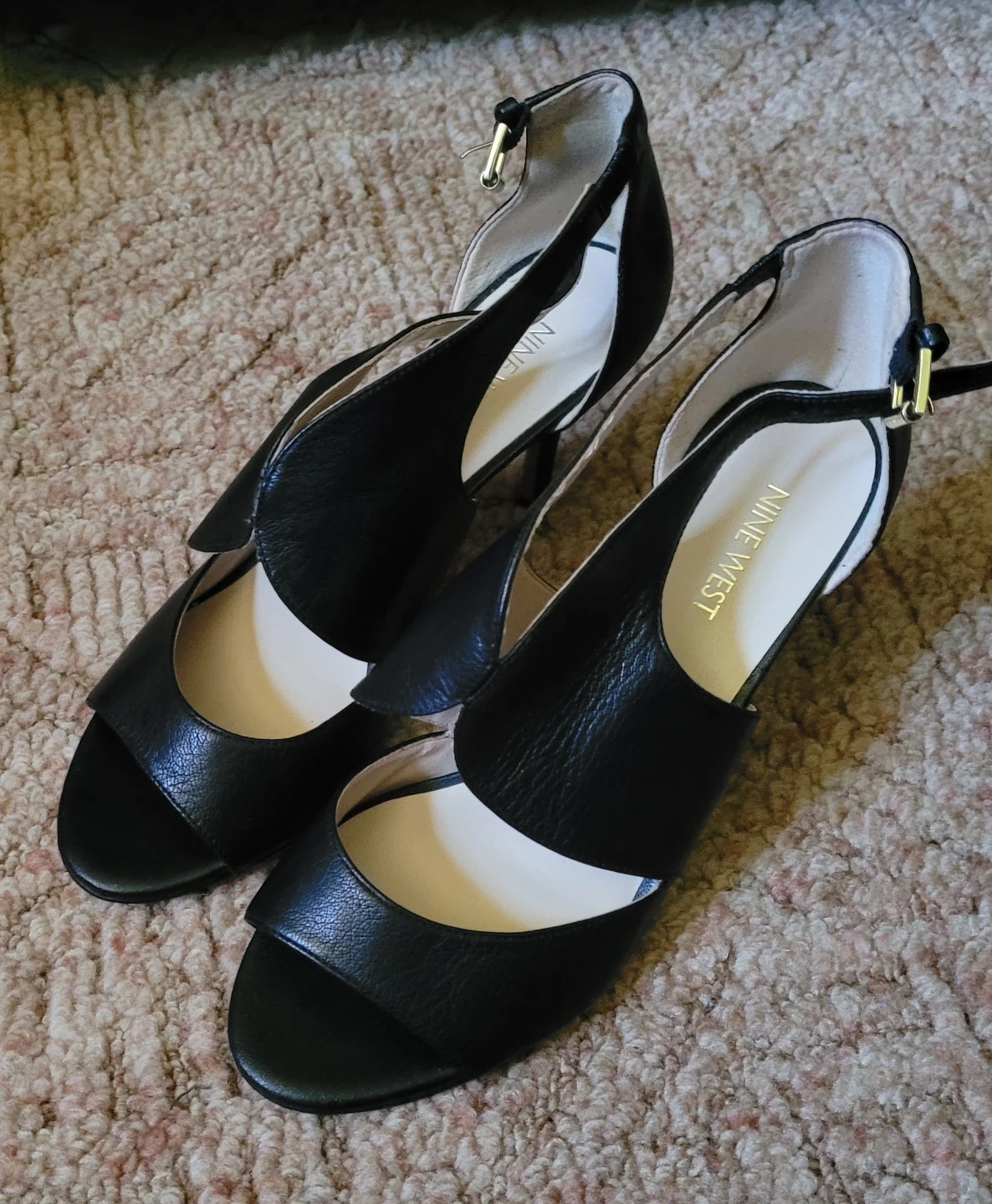 Nine West Black Heels Size 8M