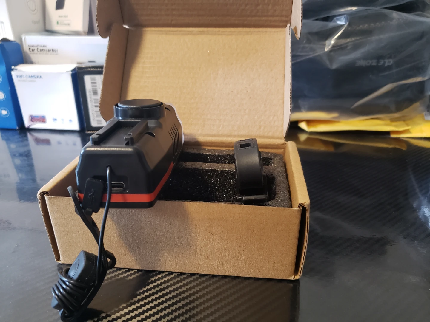 Solar Bicycle Light USB Rechargeable with horn - photo 2