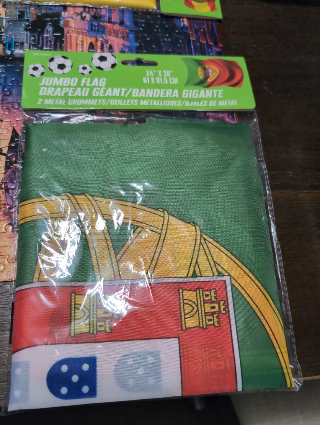 Jumbo Portugal Flag 24" X 36"