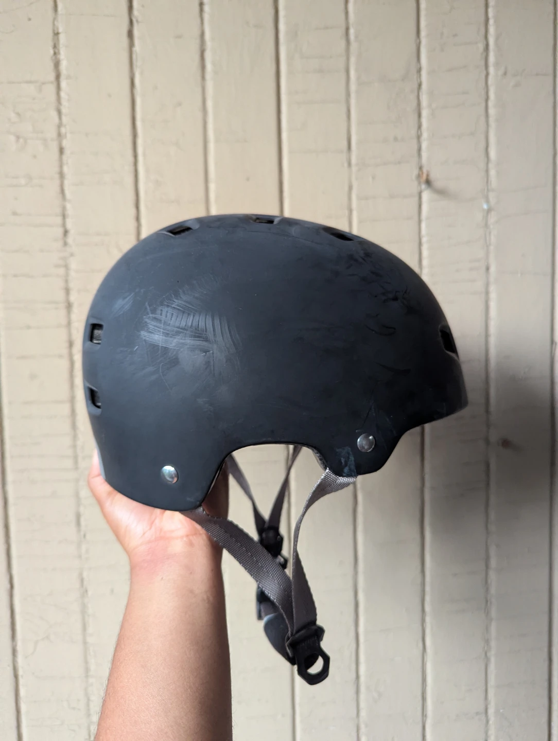 Kids Black Bike/skate Helmet