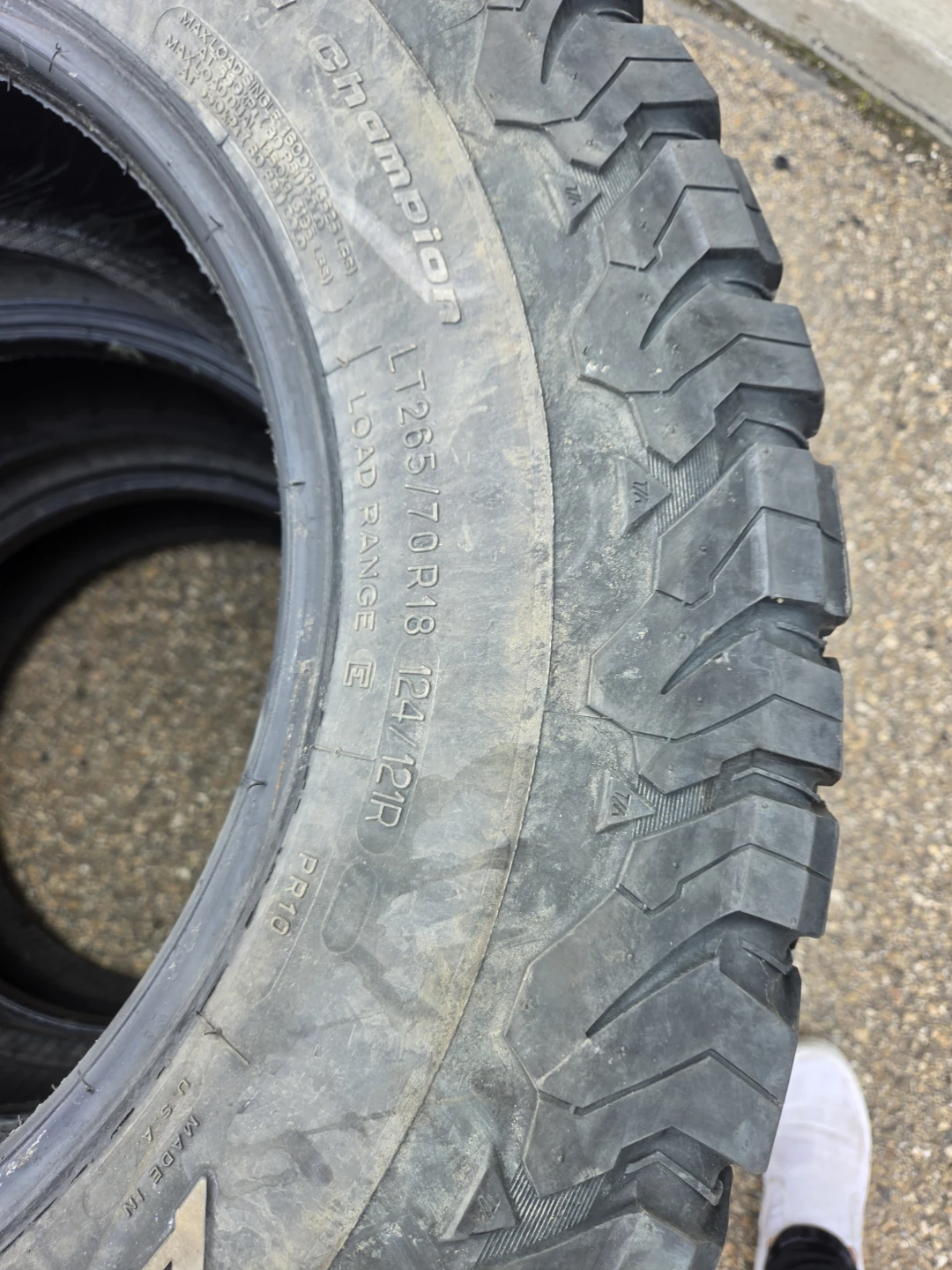 BFGoodrich All-Terrain T/A LT265/70R18 Tires (Set of 4) - photo 4
