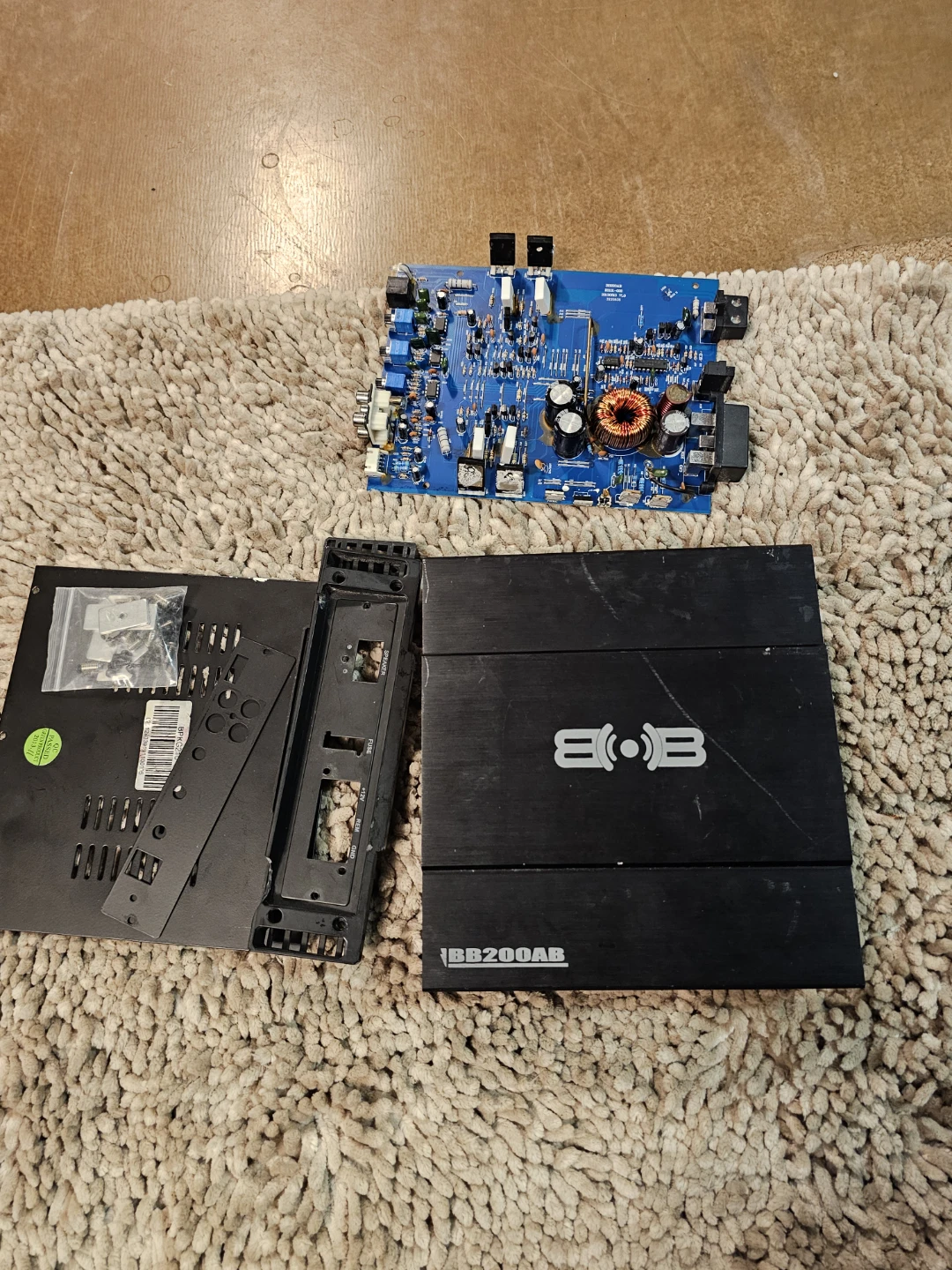 BB200AB Car Amplifier for parts