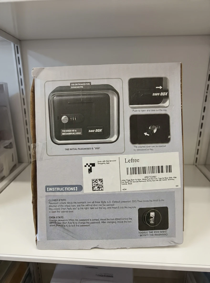 New Safe Box Piggy Bank MZL6811A - photo 2