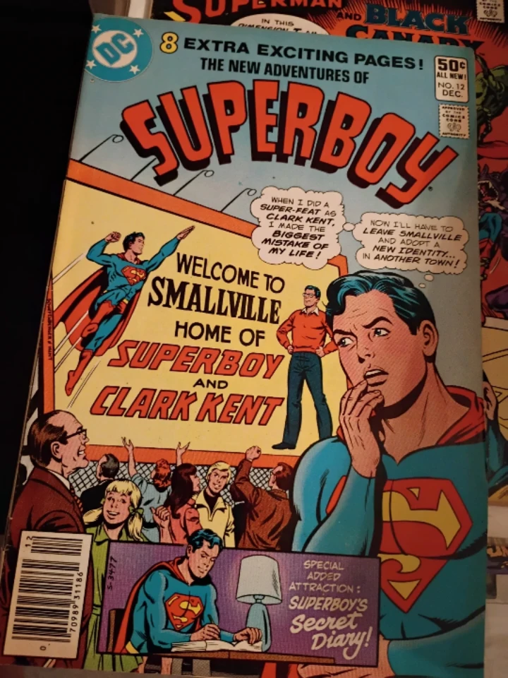 The New Adventures of Superboy Comic Book #12
