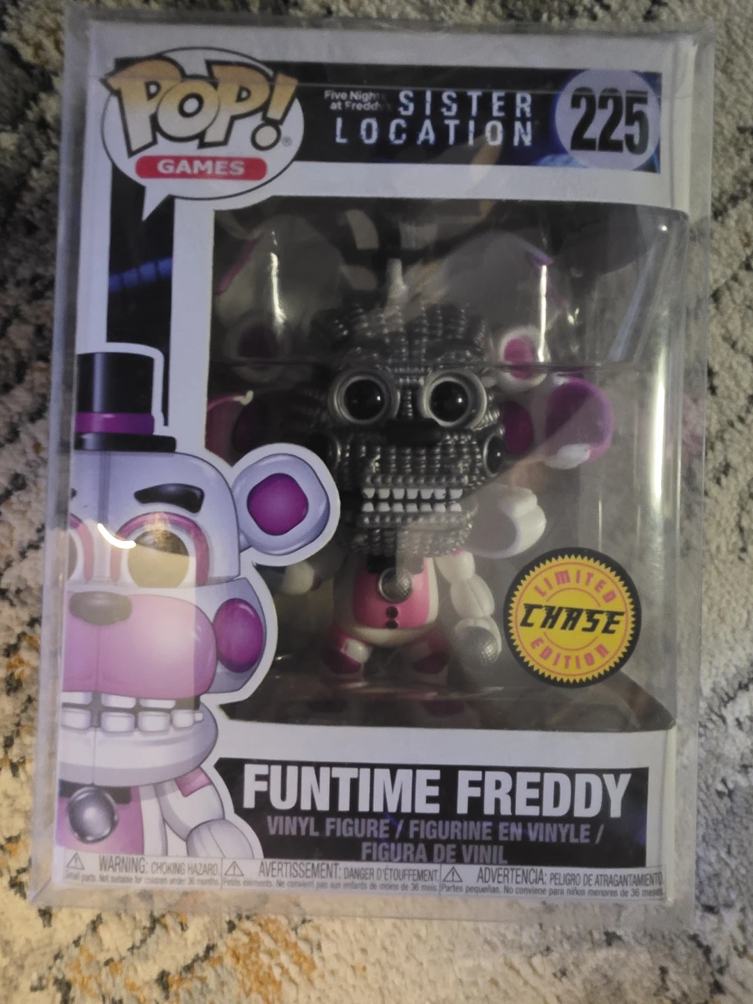 Funko Pop! Funtime Freddy 225 Sister Location Chase Edition