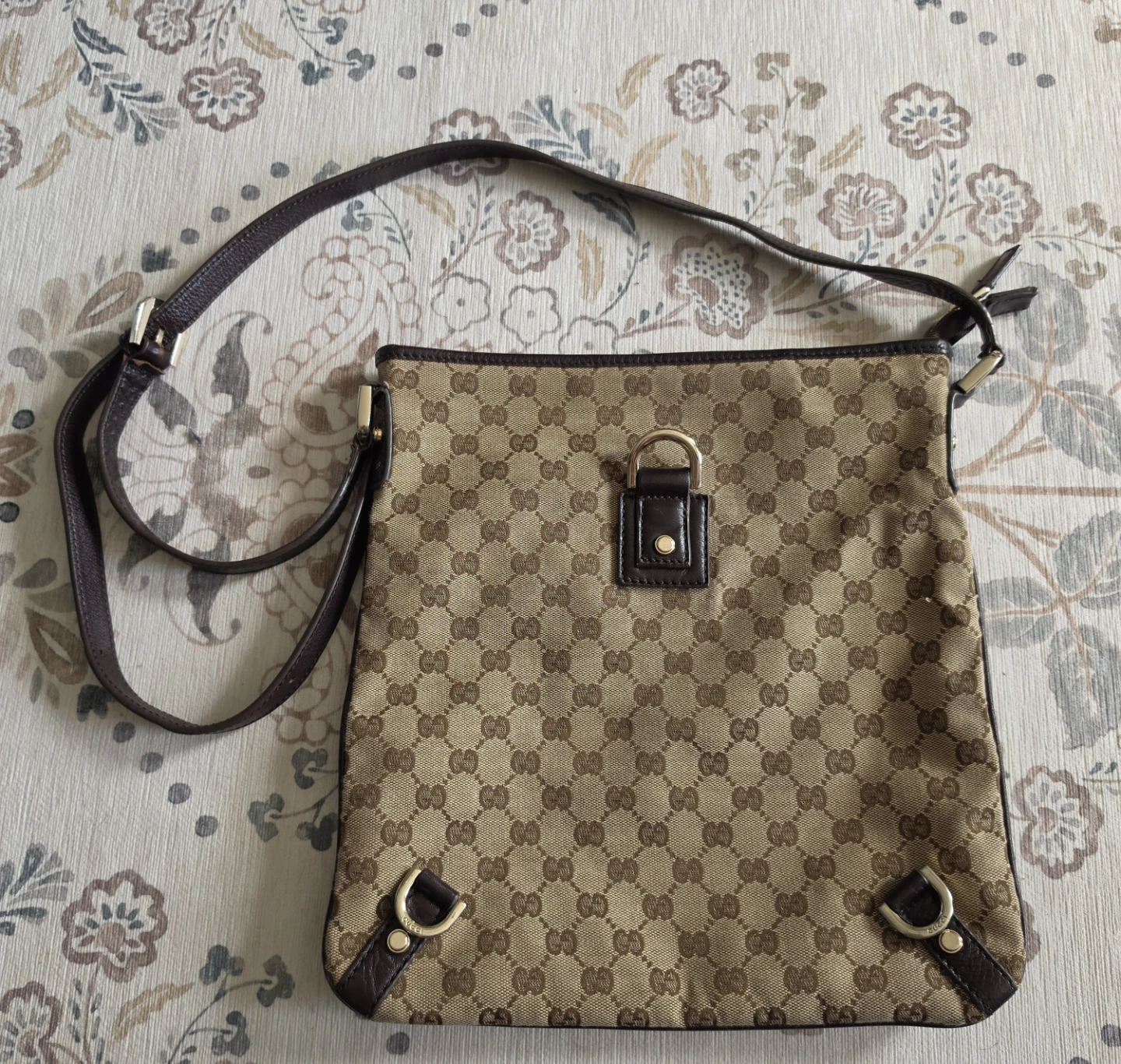Gucci Monogram Crossbody Bag - photo 2