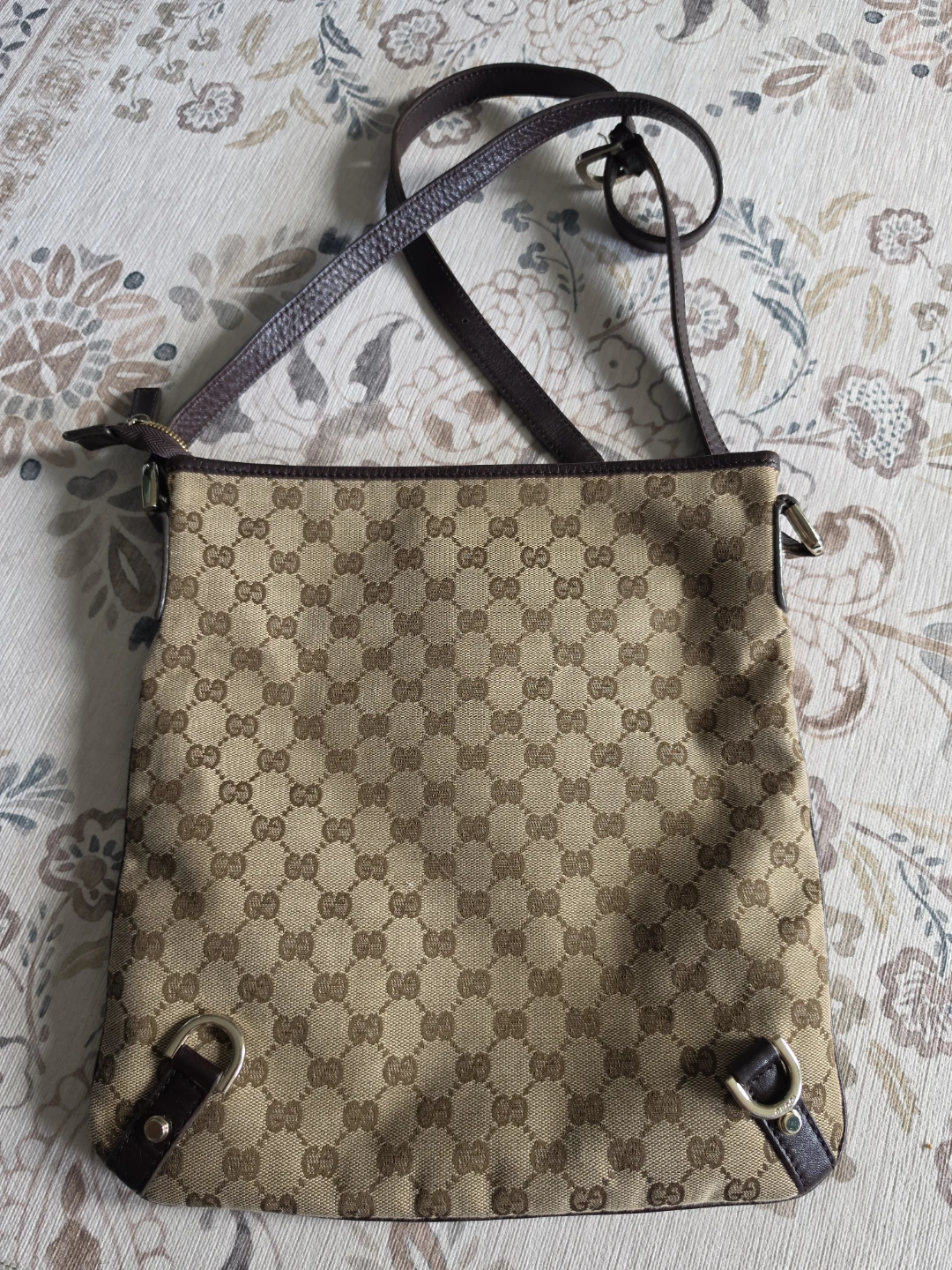Gucci Monogram Crossbody Bag - photo 3