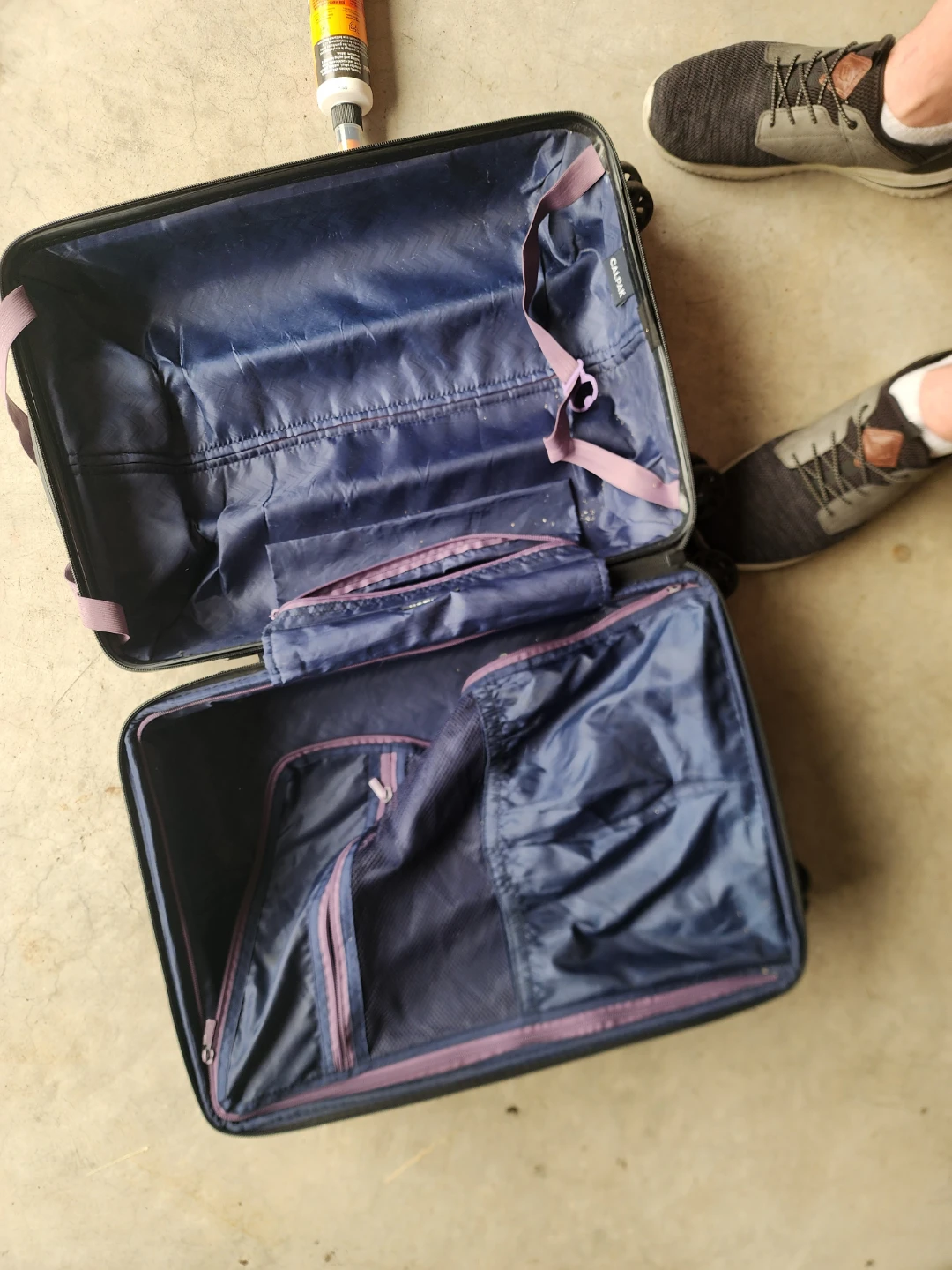Calpak Purple Hardshell Spinner Luggage - photo 4