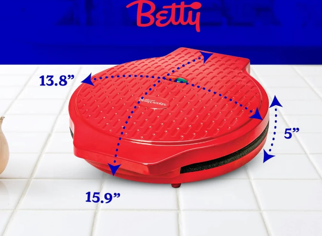 Betty Crocker Red Pizza Maker & More - photo 3