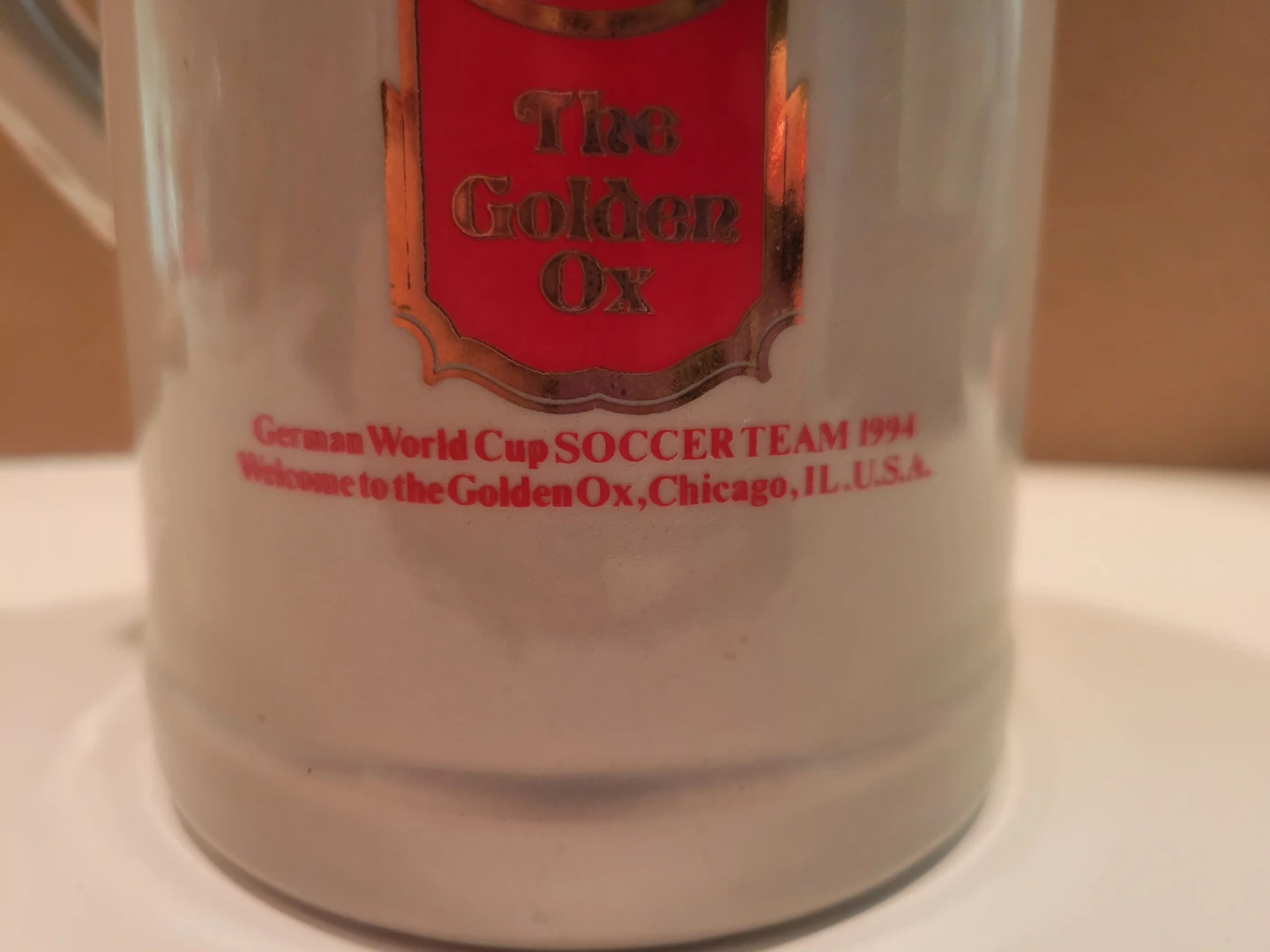 Dortmunder Union Bier Stein 1 Liter - photo 3
