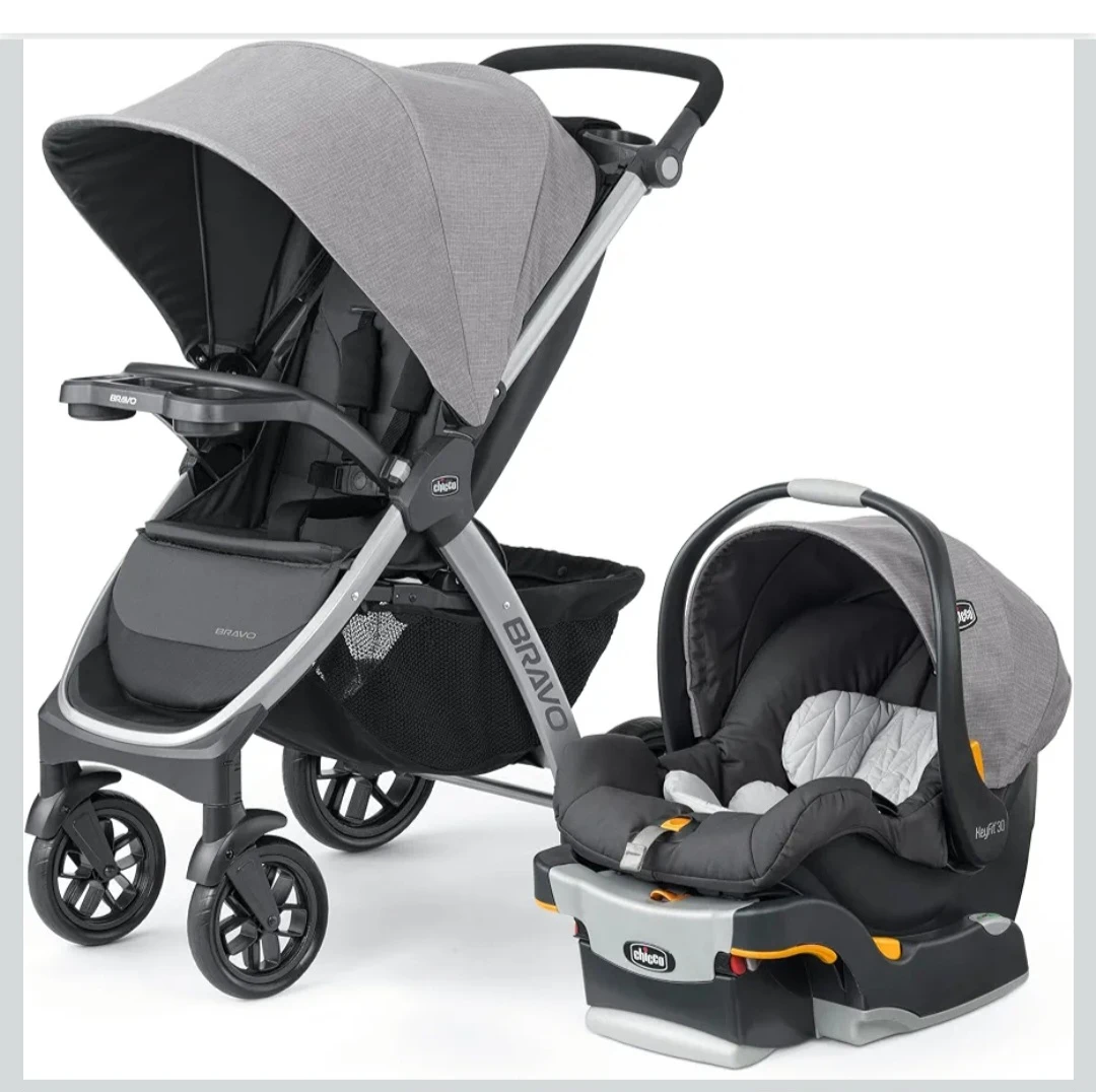 Chicco Bravo Travel System with KeyFit 30 Infant Car Seat