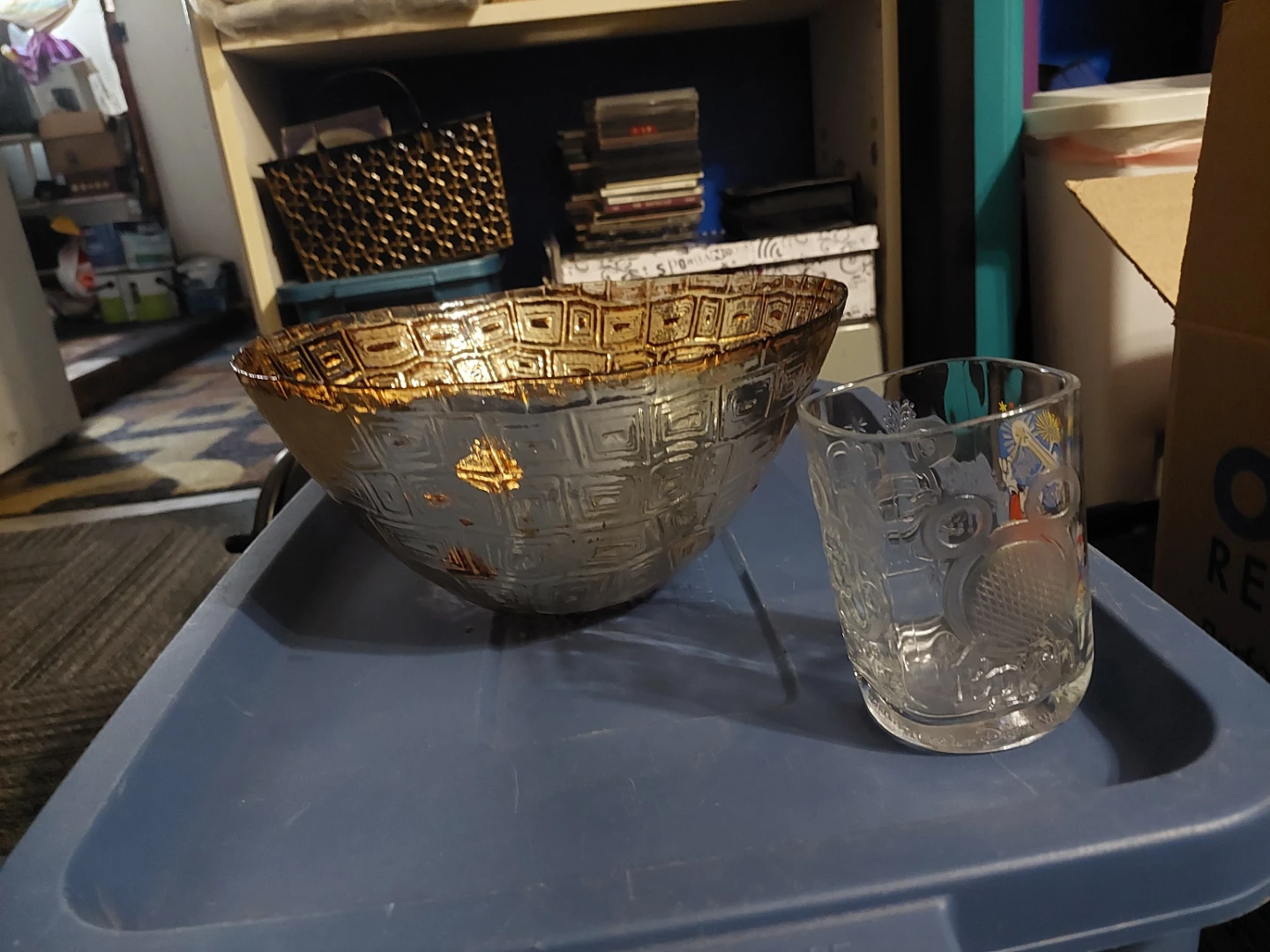 Akcam handmade Decorative Glass Bowl Faux tortoise shell - photo 3