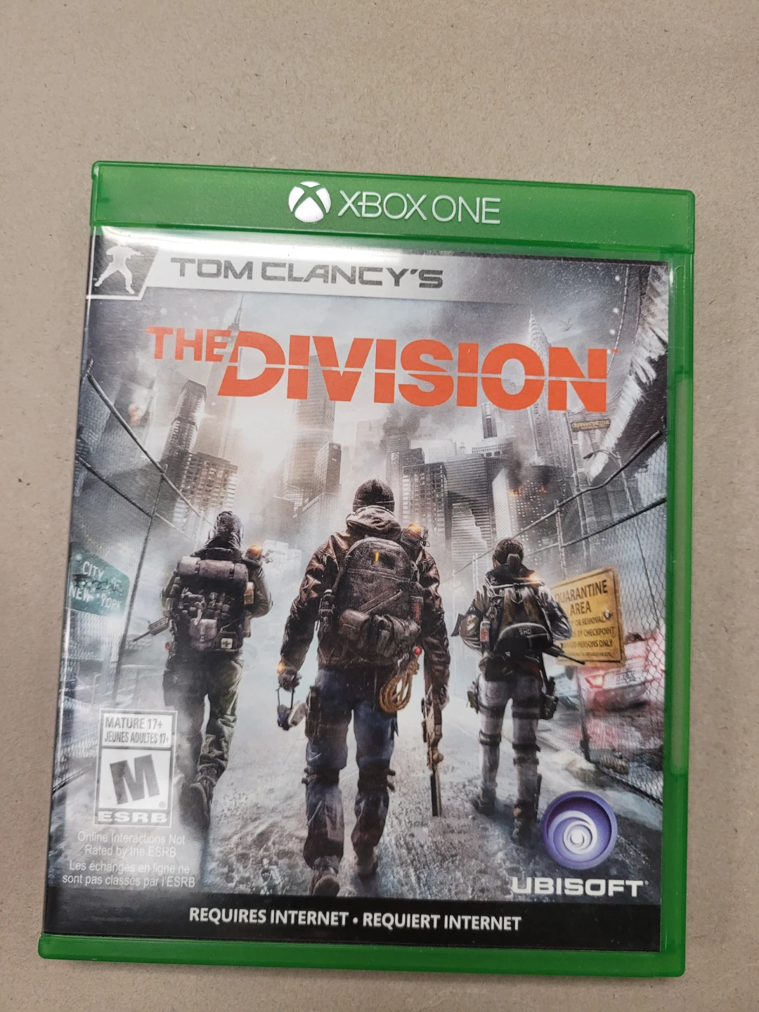 Tom Clancy's The Division Xbox One Game