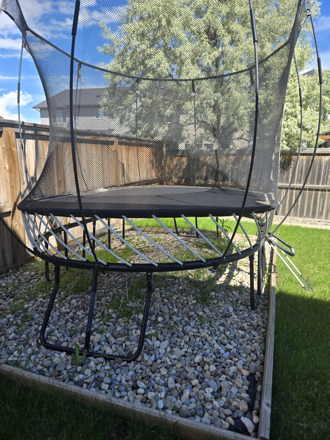 Springfree Trampoline with Safety Net.  Price is negotiable. - photo 2