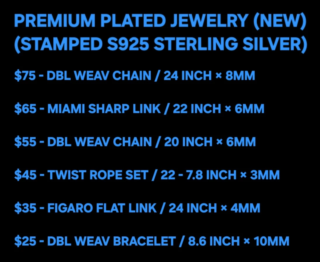 PREMIUM SILVER PLATED JEWELRY (NEW) - photo 2