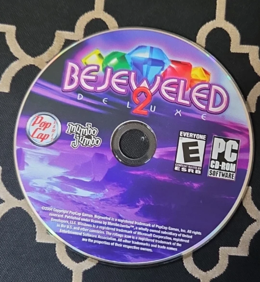 Bejeweled 2 Deluxe PC CD-ROM Game