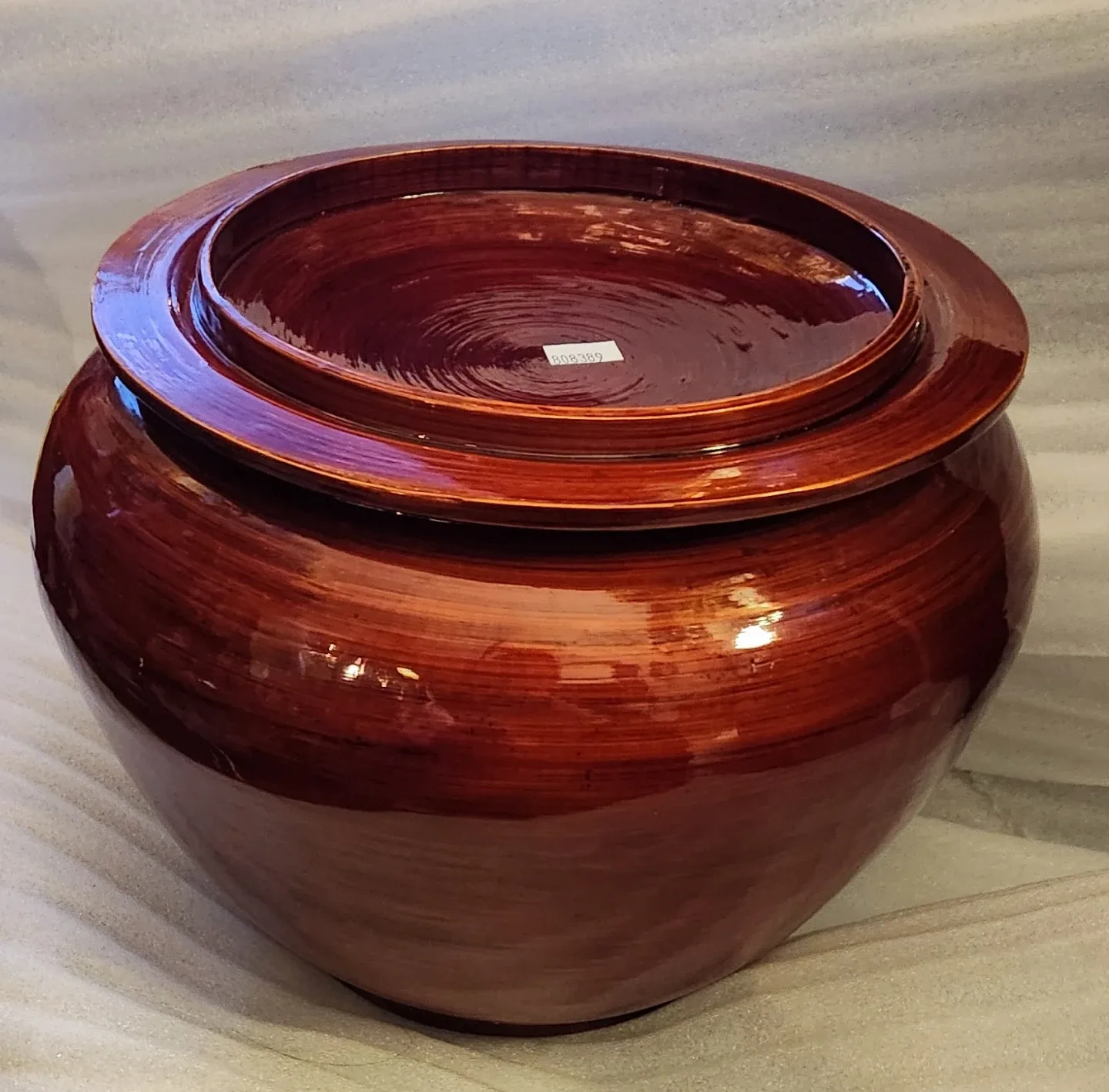 Shira Leah Red Bamboo Ginger Jar - photo 5