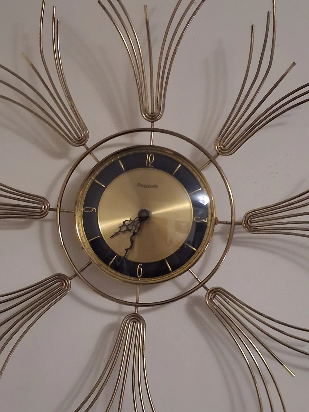 Forestville MCM Sunburst Wall Clock - photo 3