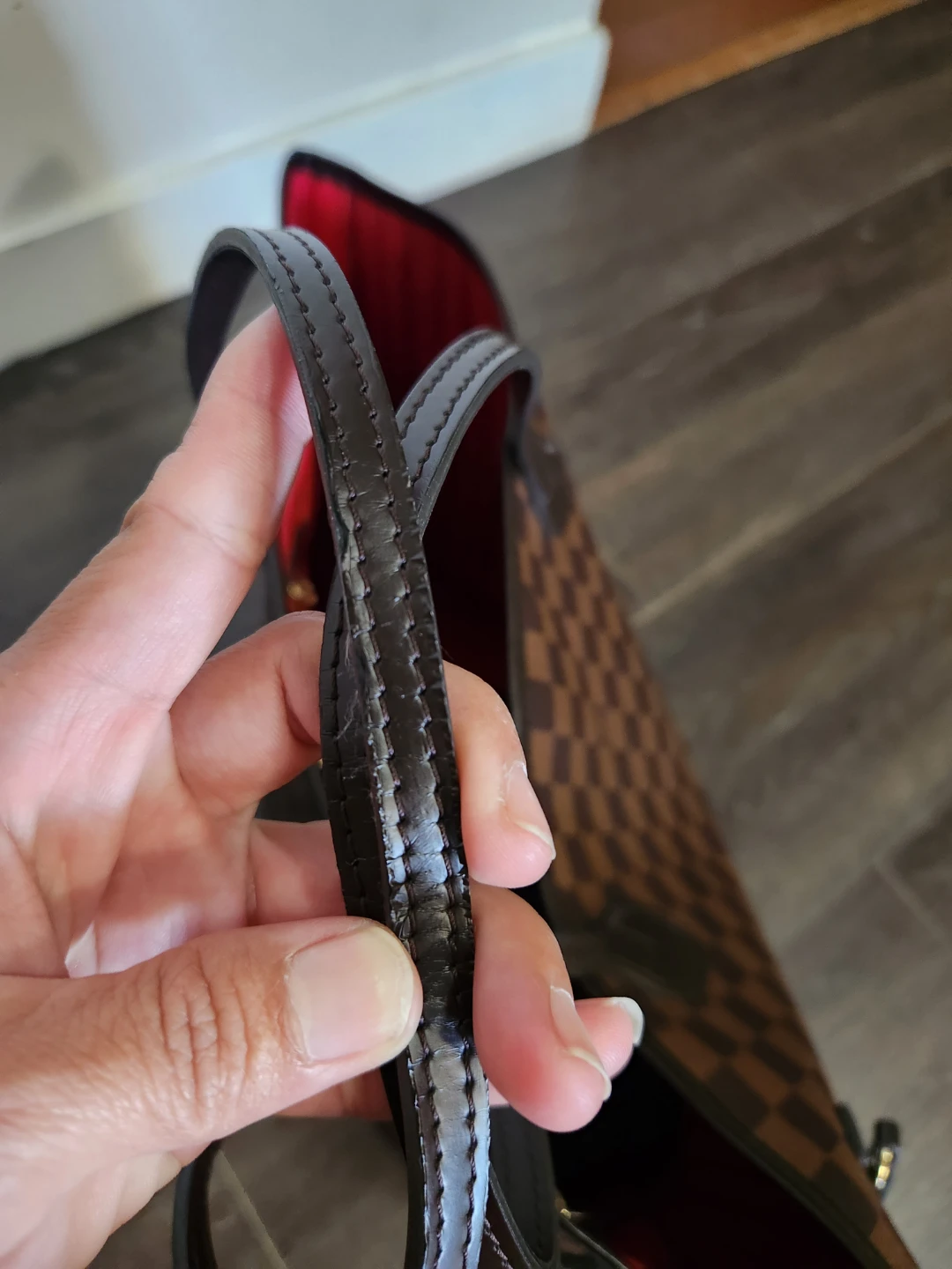 Louis Vuitton Neverfull GM Damier Ebene Tote Bag - photo 3