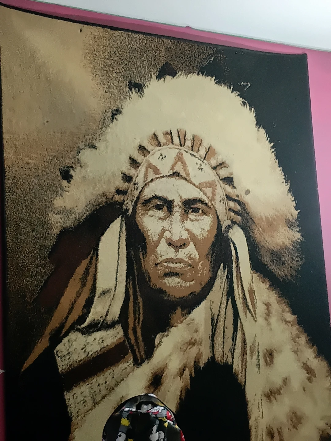 Native American Chief Rug