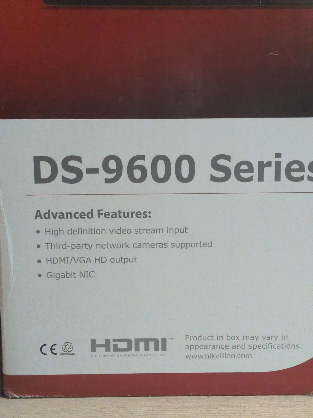 Hikvision DS-9600 Series Embedded NVR - photo 2