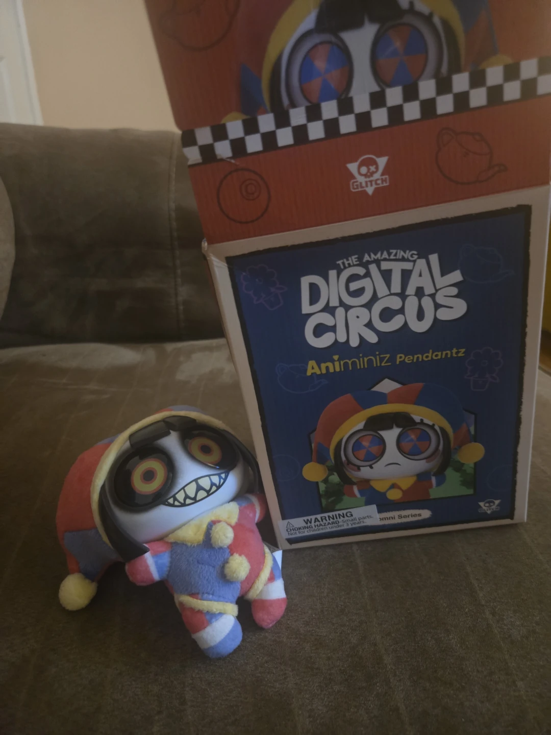 The Amazing Digital Circus Animiniz Pendantz Plush Toy