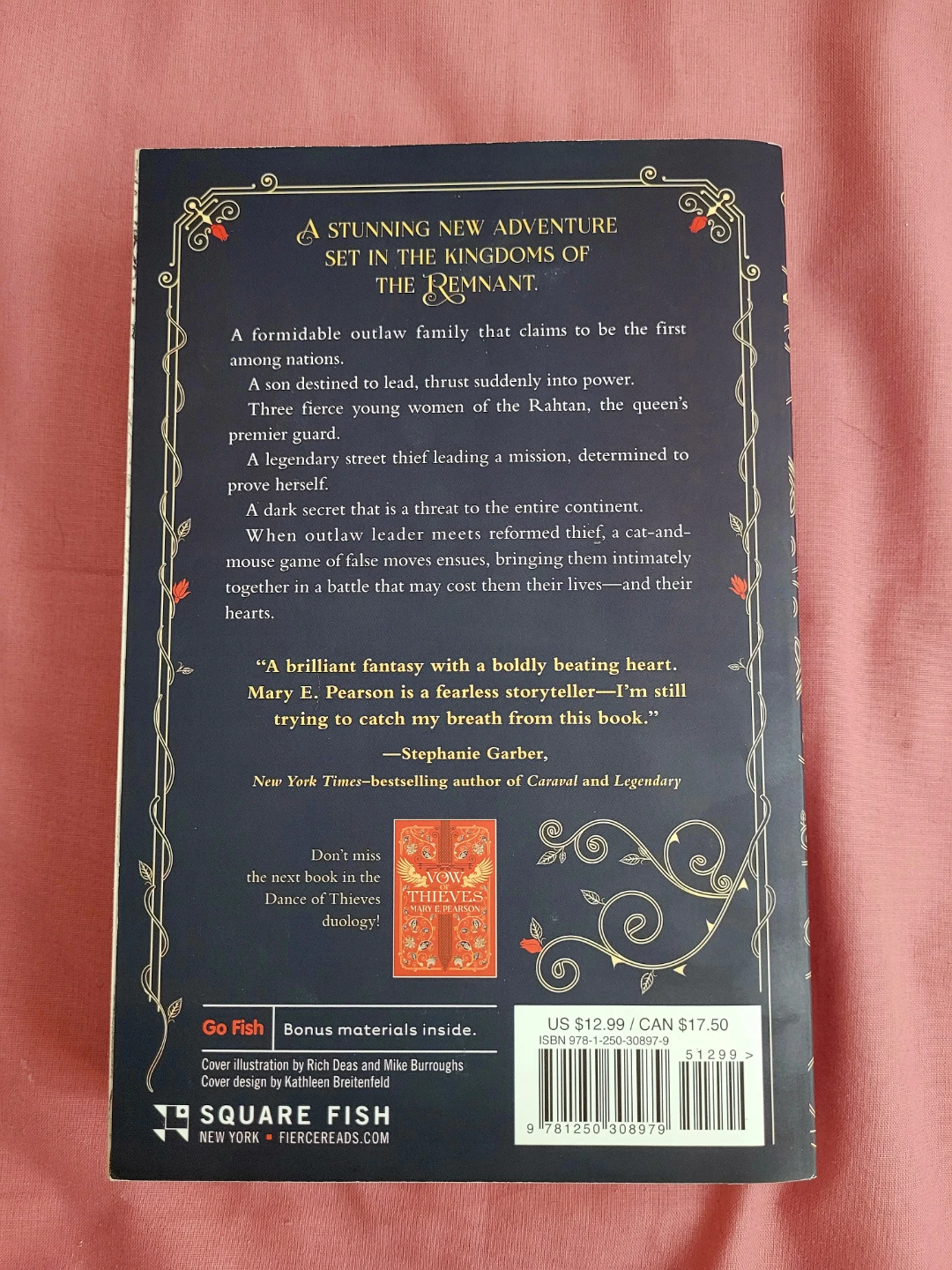 Dance of Thieves by Mary E. Pearson Book - photo 2