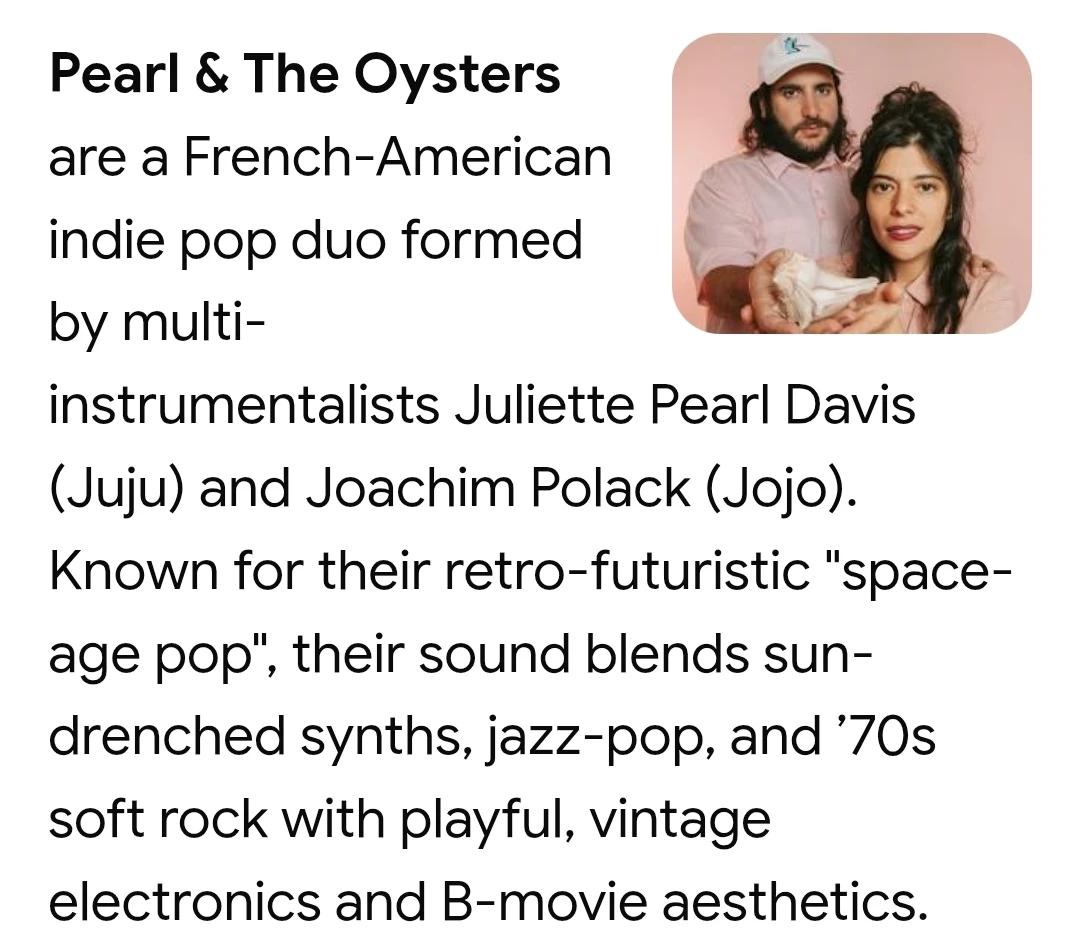 Concert: Pearl & the Oysters TONIGHT - photo 2
