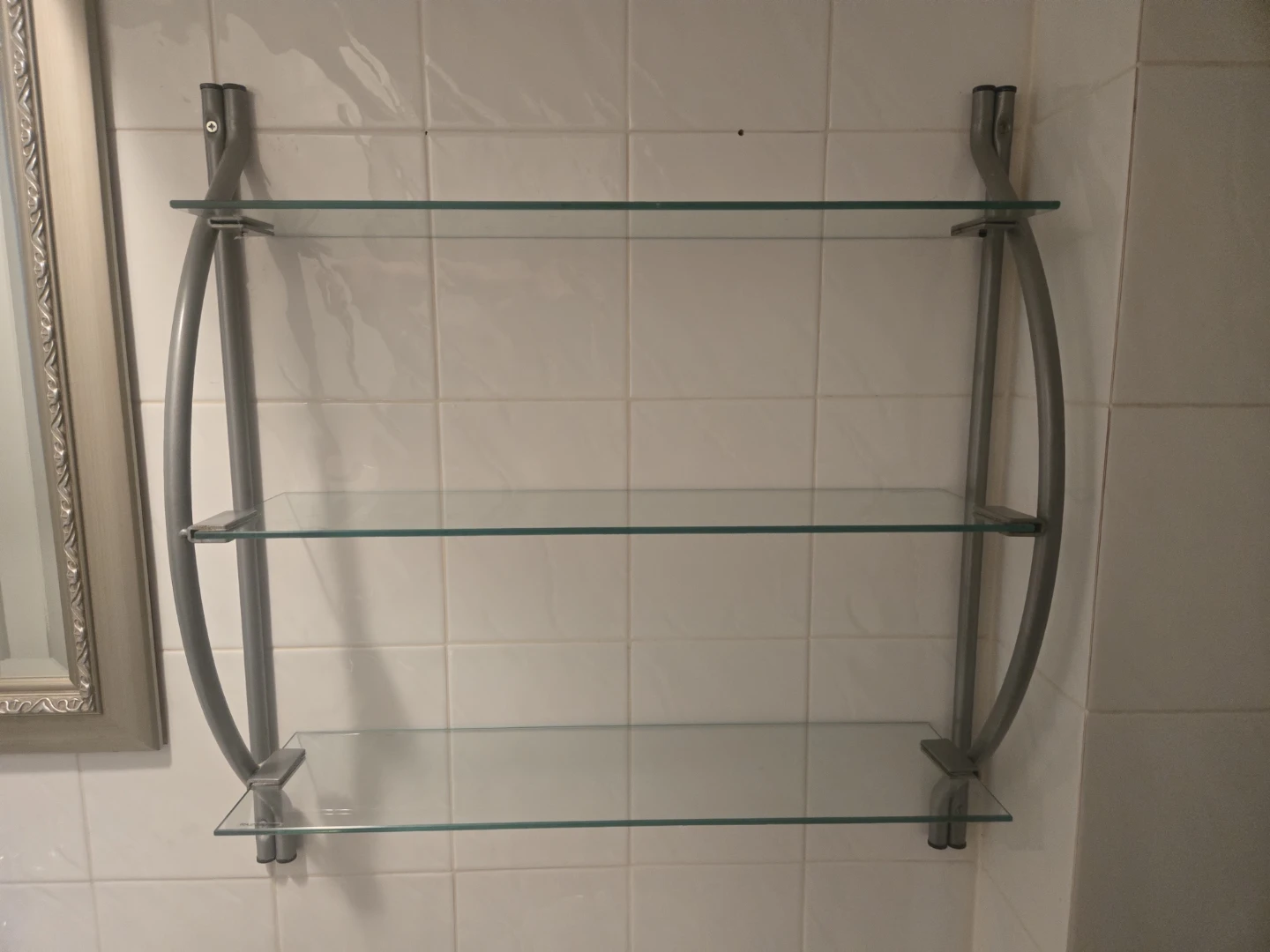 3-Tier Glass Shelf Unit - photo 2