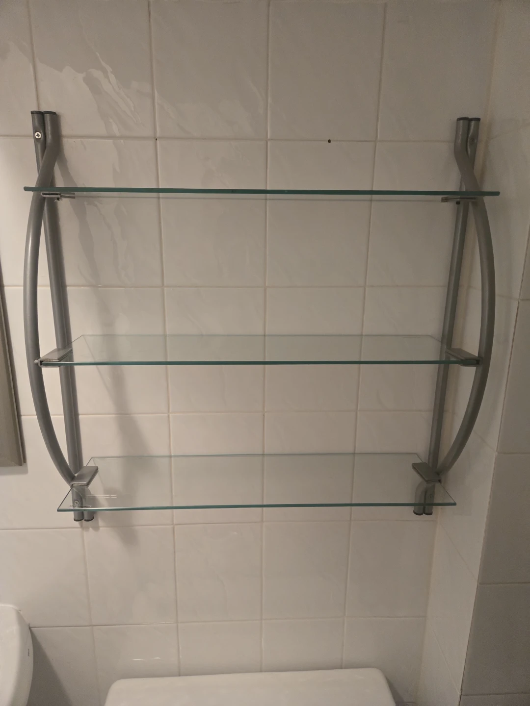 3-Tier Glass Shelf Unit - photo 3