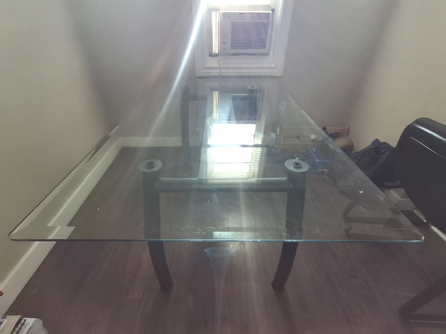 Glass dining table - photo 2