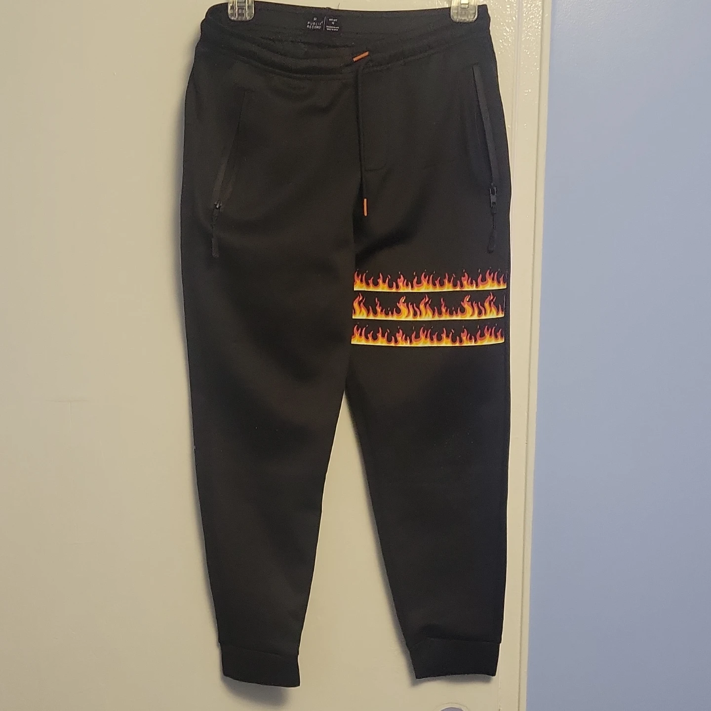 Public Record Big Boy Flame Joggers Size 14 - photo 2