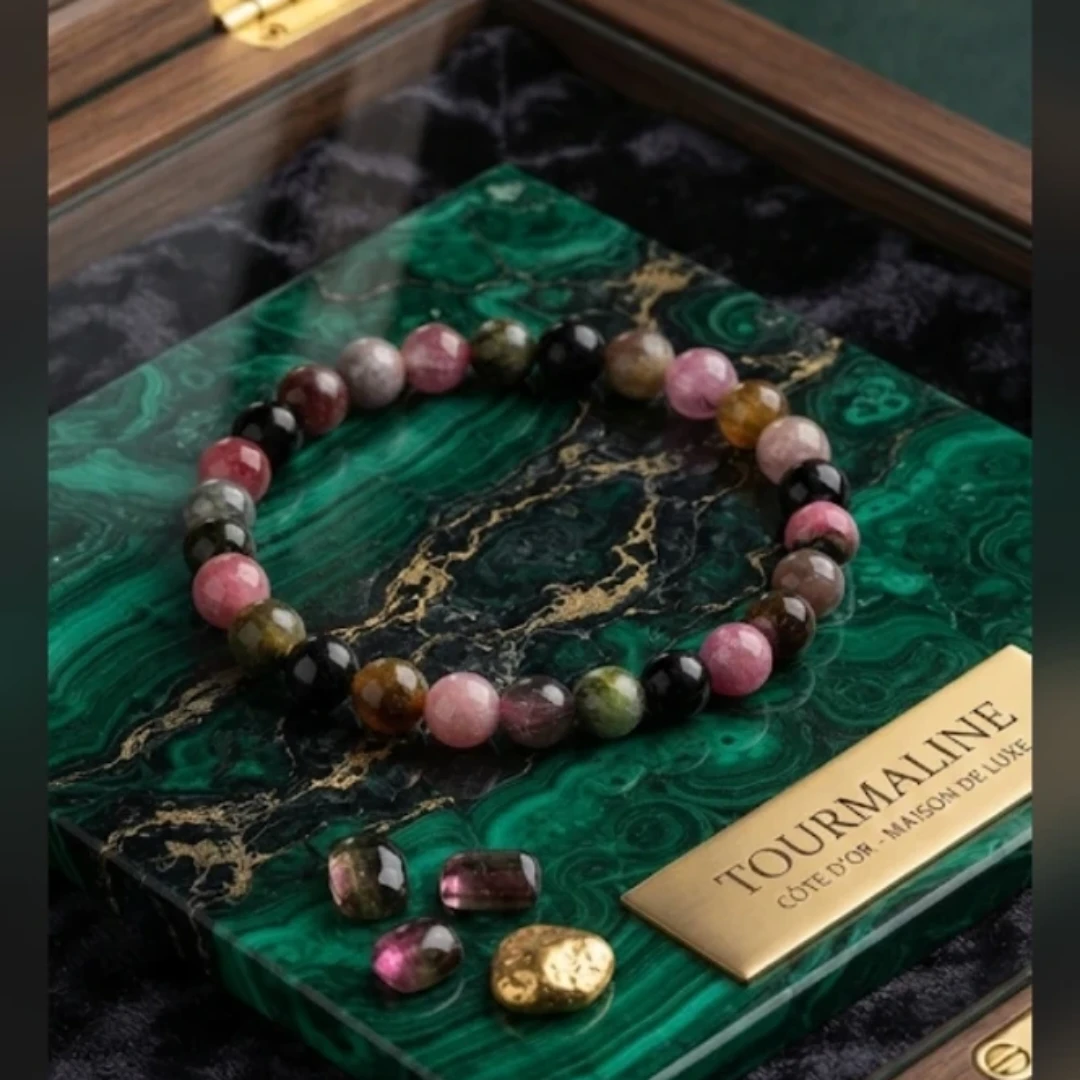 Tourmaline Beaded Bracelet
