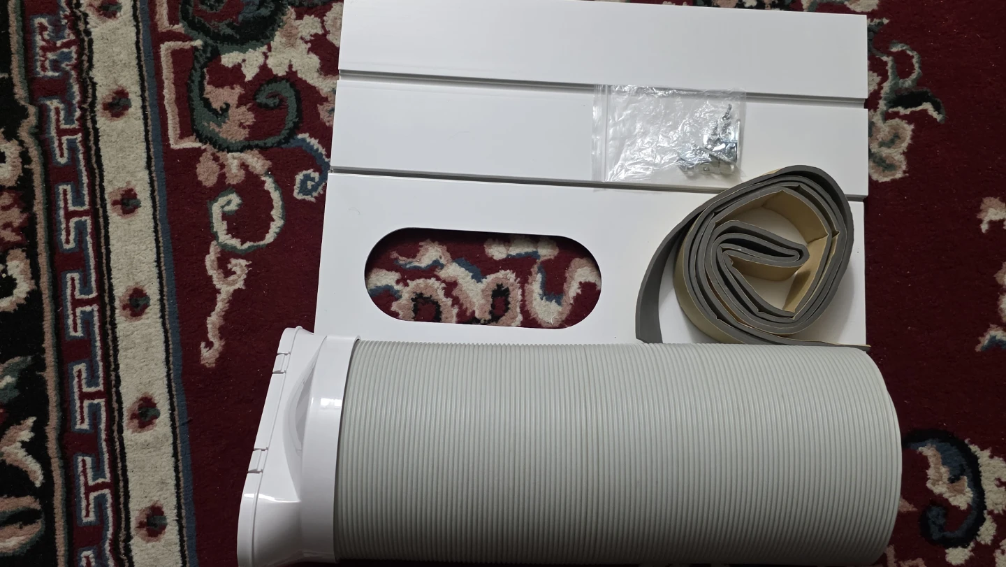 Portable Air Conditioner Window Vent Kit - photo 2