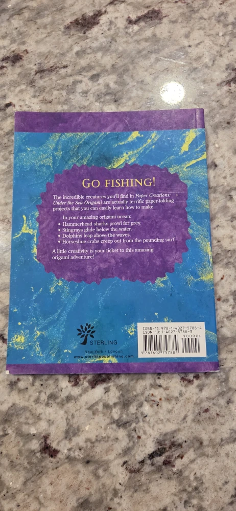 USED BOOK - Under the Sea Origami - photo 2