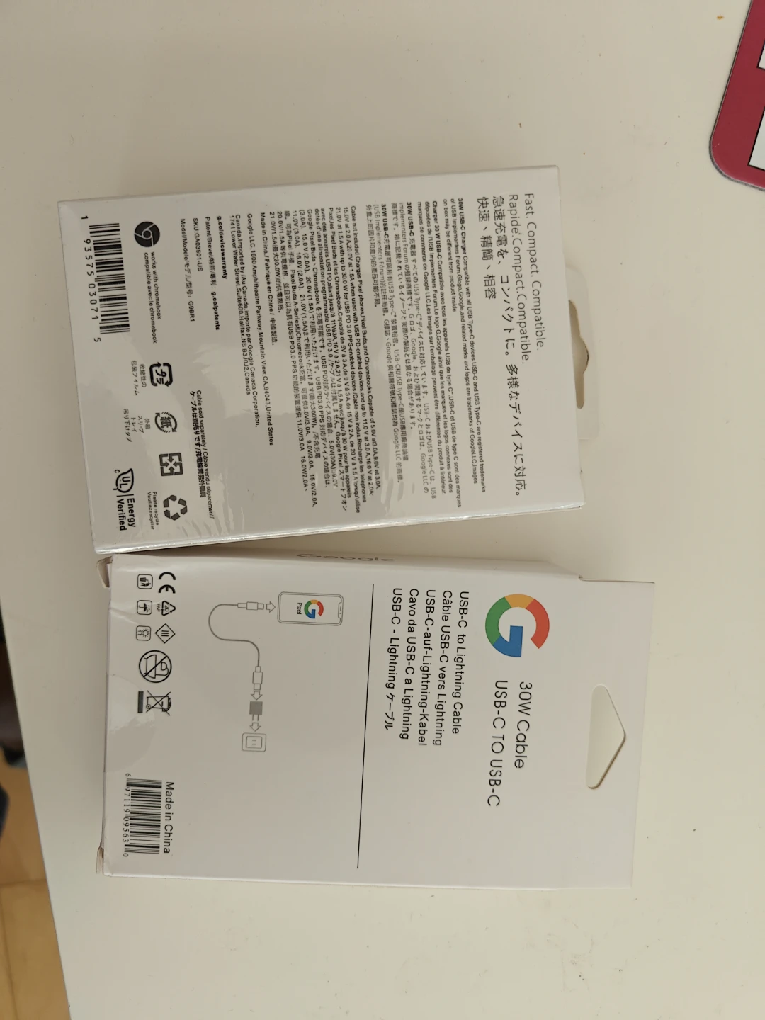 Google Pixel 30W USB-C Charger and Cable