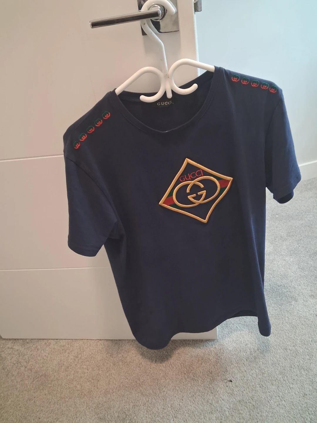 Navy Blue Gucci T-Shirt