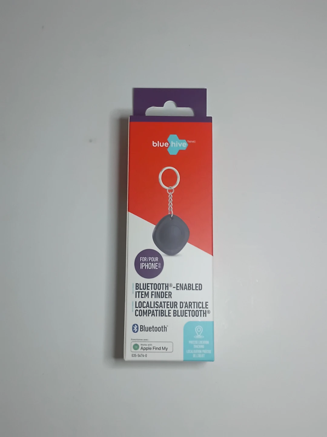 Blue Hive Bluetooth Item Finder for iPhone
