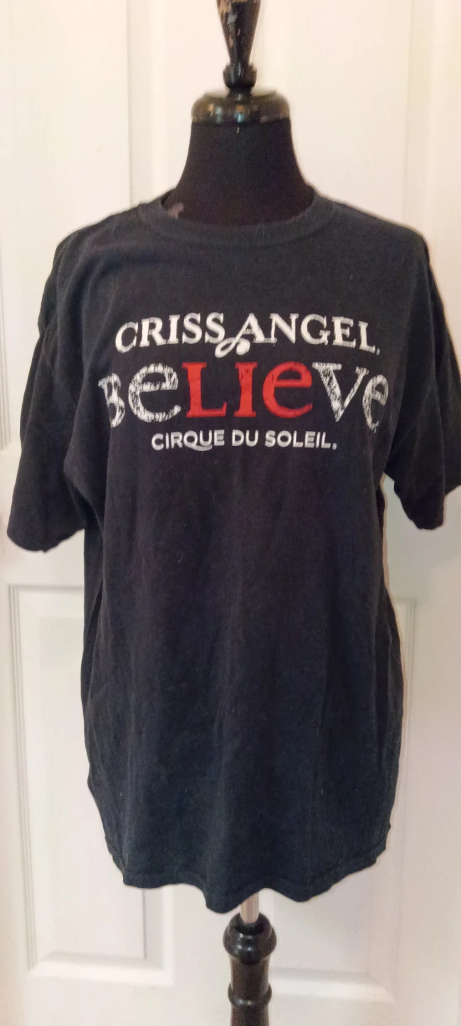 Criss Angel Believe Cirque du Soleil Graphic Tee