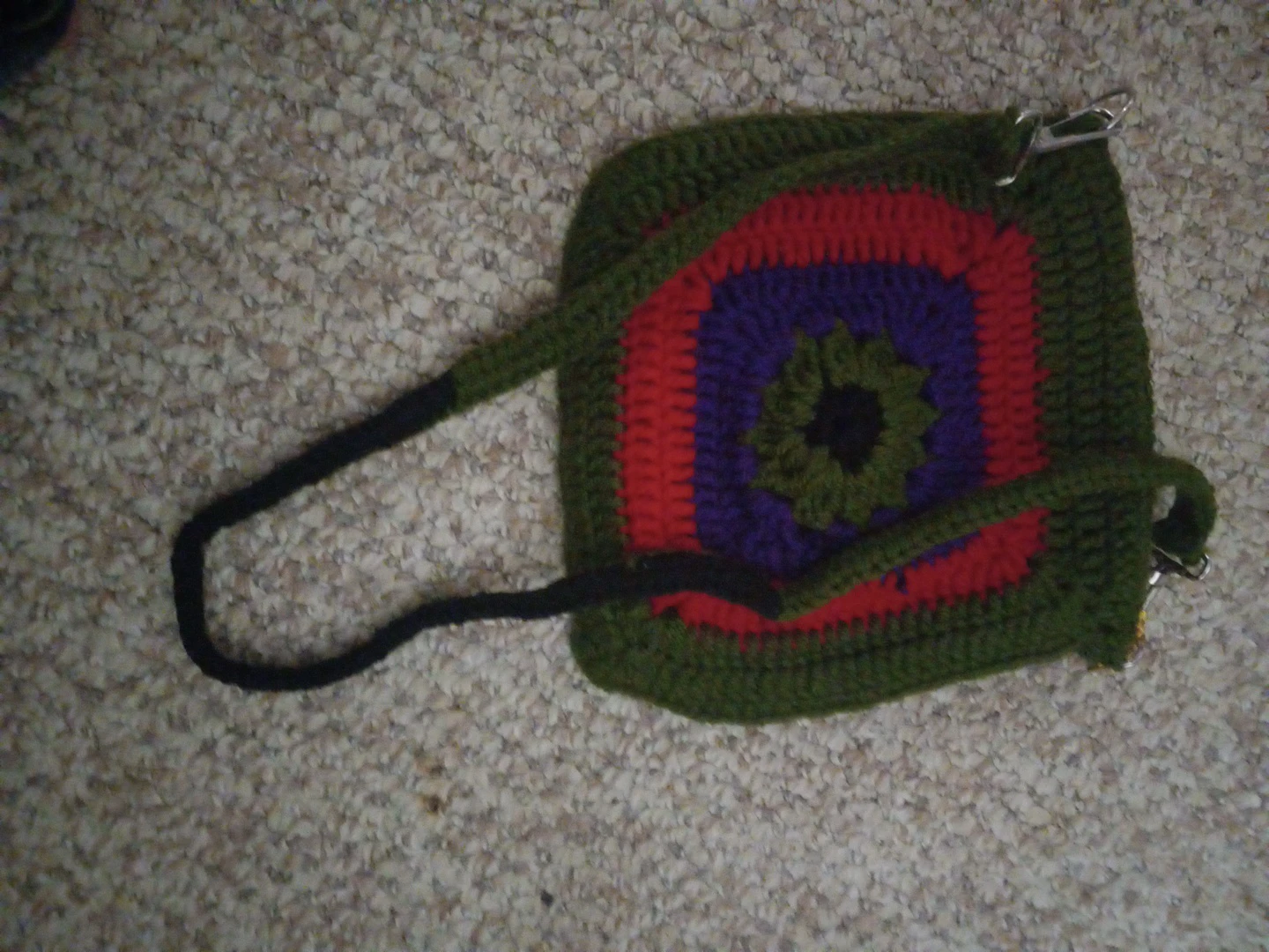 Crocheted Crossbody Bag - photo 4