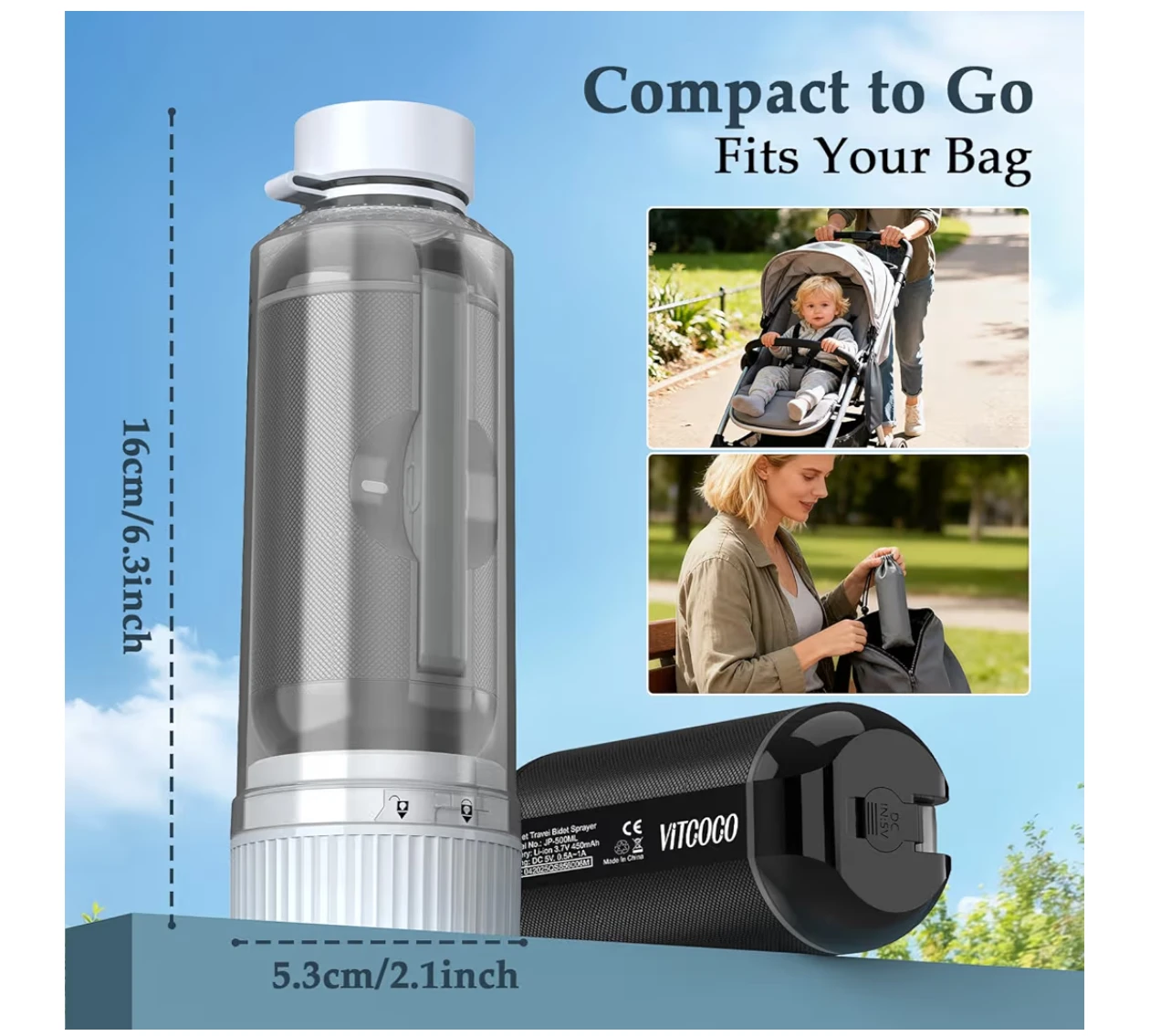 VITCOCO Portable Bidet Sprayer - photo 2